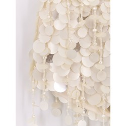 Rettie skirt with macro-sequins