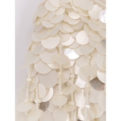 Eudora top with macro-sequins