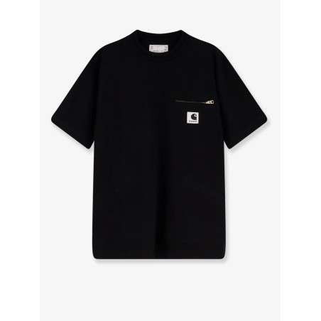 Cotton T-shirt witht logo patch on the front