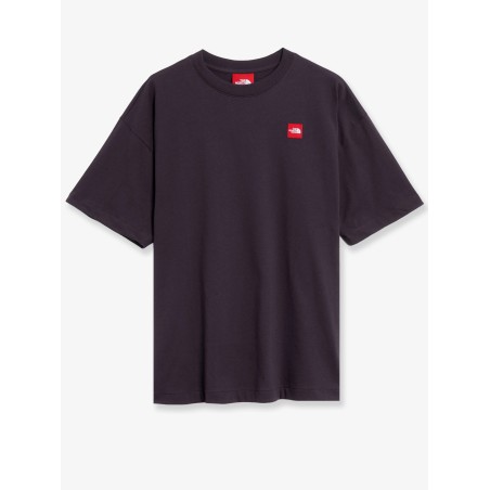 Cotton T-shirt with logo patch on the front