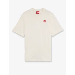Cotton T-shirt with front logo patch
