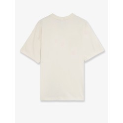 Cotton T-shirt with front logo patch