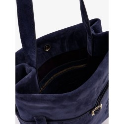 Tote du Jour suede shoulder bag