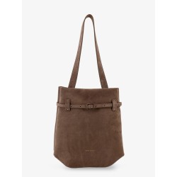 Mini Tote du Jour suede shoulder bag