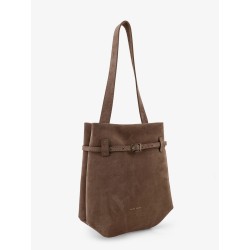 Mini Tote du Jour suede shoulder bag