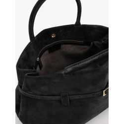 Le Cambon 35 suede handbag