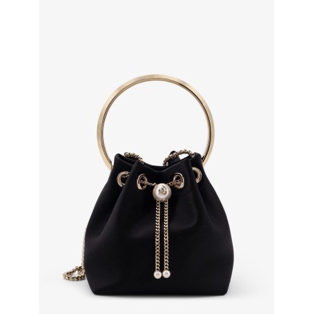 Bon Bon satin bucket bag