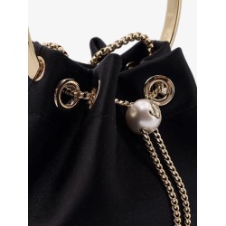 Bon Bon satin bucket bag