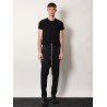 Drawstring Long certified virgin wool trousers