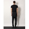 Drawstring Long certified virgin wool trousers