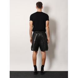 Leather shorts