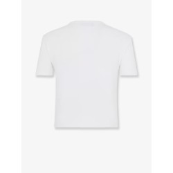 Ribbed cotton t-shirt
