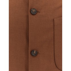 Bari oversized wool blend shirt