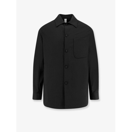 Bari oversized wool shirt