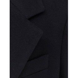Cashmere coat with satin lining