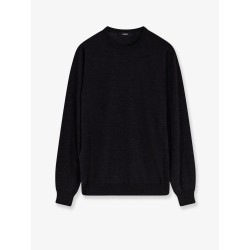 Superfine merino wool, silk and cashmere sweater