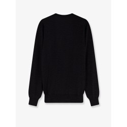 Superfine merino wool, silk and cashmere sweater