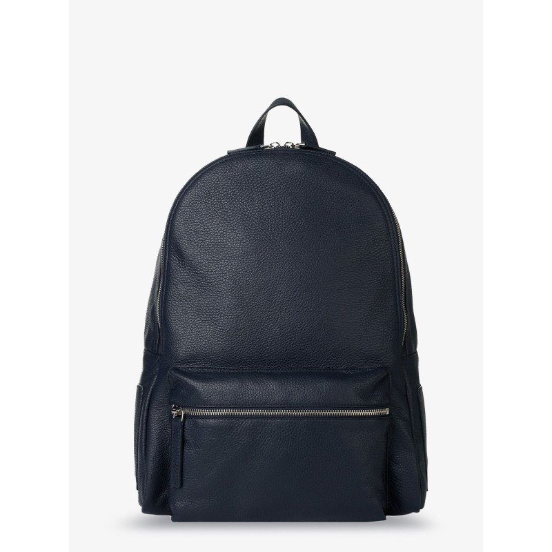 Leather backpack