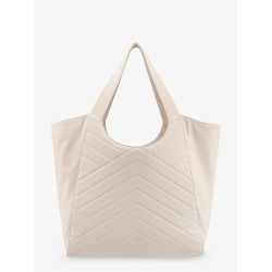 Quilted leather shoulder bag