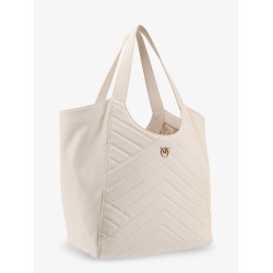 Quilted leather shoulder bag