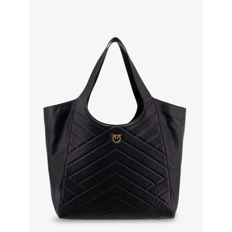 Quilted leather shoulder bag