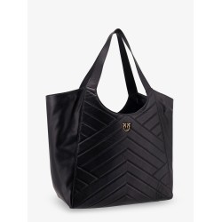 Quilted leather shoulder bag