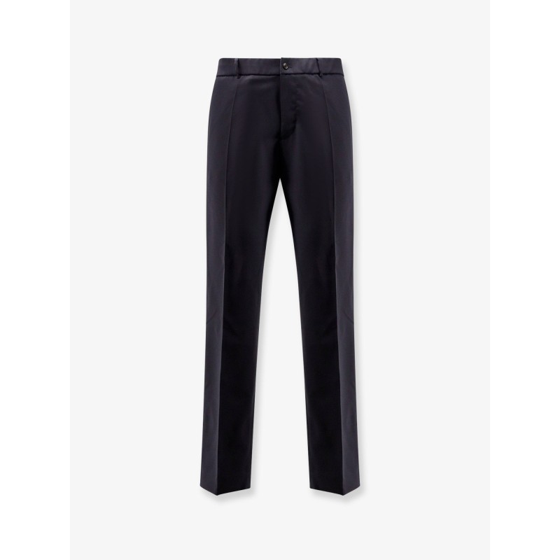 Wool blend trousers