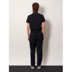 Wool blend trousers