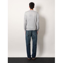 Cashmere and silk sweater