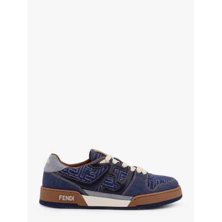 Fendi Match denim sneakers