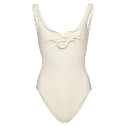 SWIMSUIT WITH FLOWER DETAIL