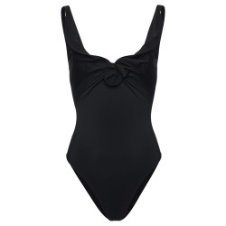 SWIMSUIT WITH FLOWER DETAIL