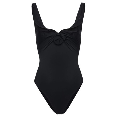 SWIMSUIT WITH FLOWER DETAIL