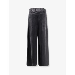 Lyocell and cotton trousers