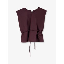 Cotton top with belt