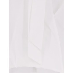 Cotton shirt with bow