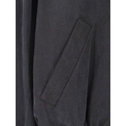 Lyocell and linen bomber