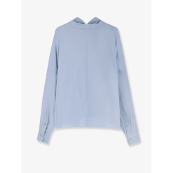 Cotton shirt with bow