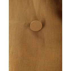 Double-breasted lyocell and linen blazer