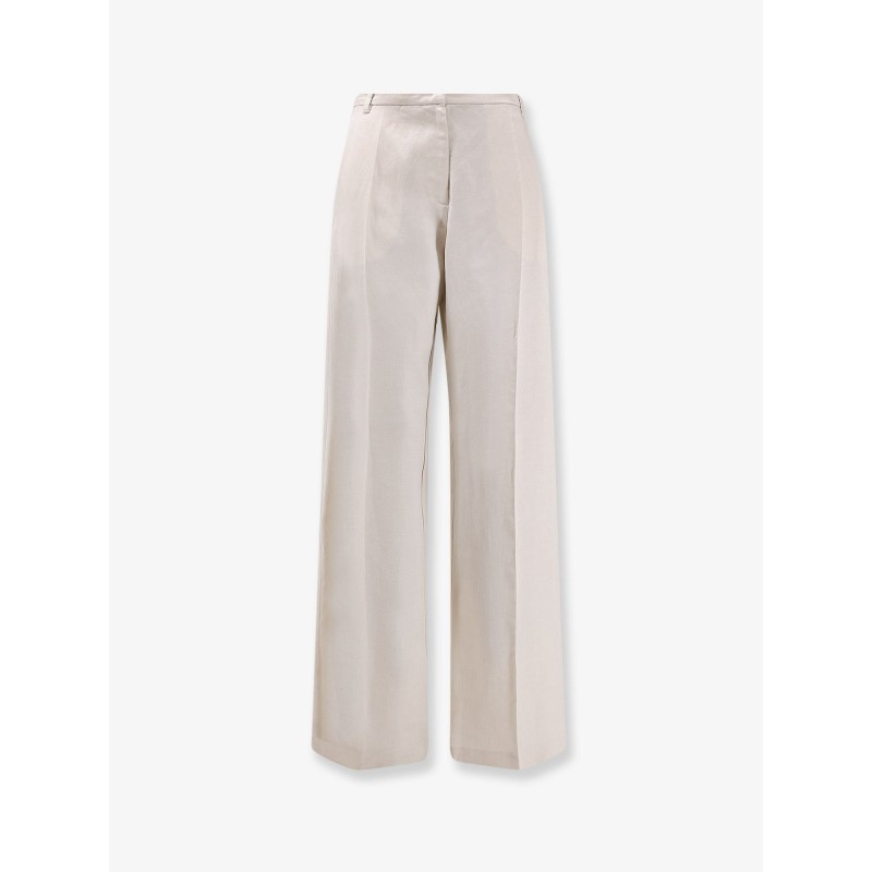 Lyocell and linen trousers