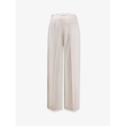 Lyocell and linen trousers