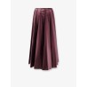 Flared cotton skirt