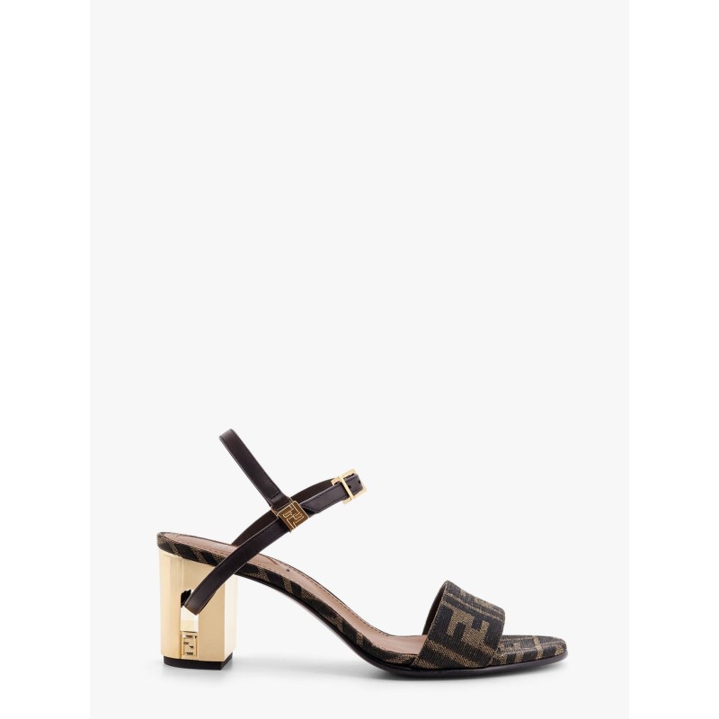 Delfina FF fabric sandals