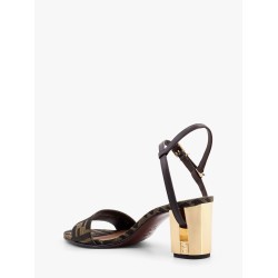 Delfina FF fabric sandals