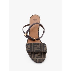 Delfina FF fabric sandals