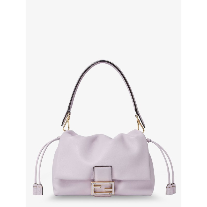 Mamma Baguette Medium leather crossbody bag