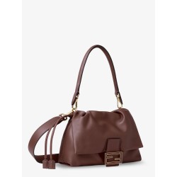 Mamma Baguette Medium leather crossbody bag