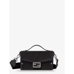 Baguette Soft Trunk FF fabric crossbody bag