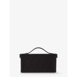 Baguette Soft Trunk FF fabric crossbody bag