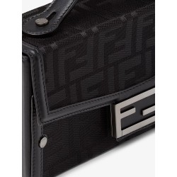 Baguette Soft Trunk FF fabric crossbody bag